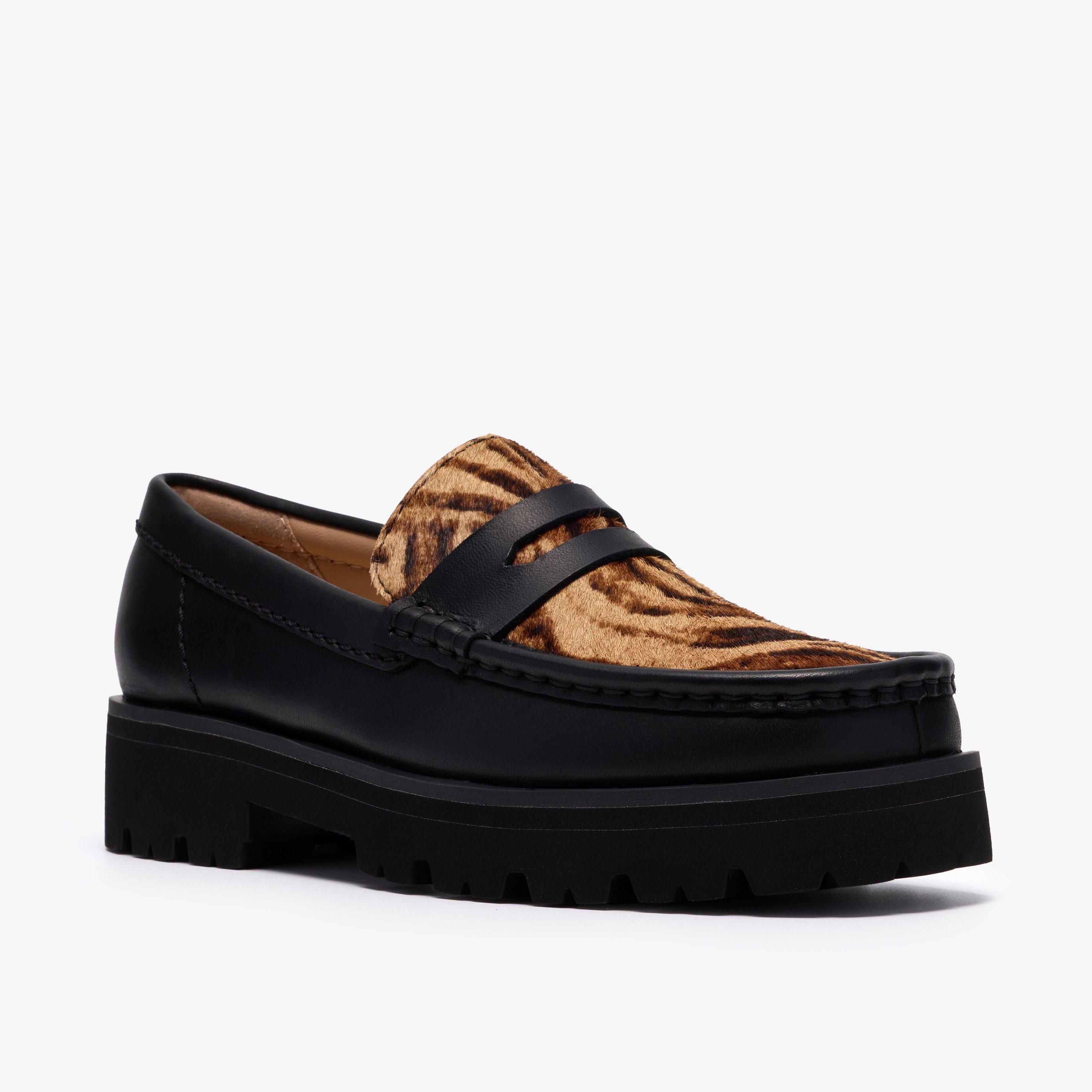 Yukoner Penny Cuir combiné noir