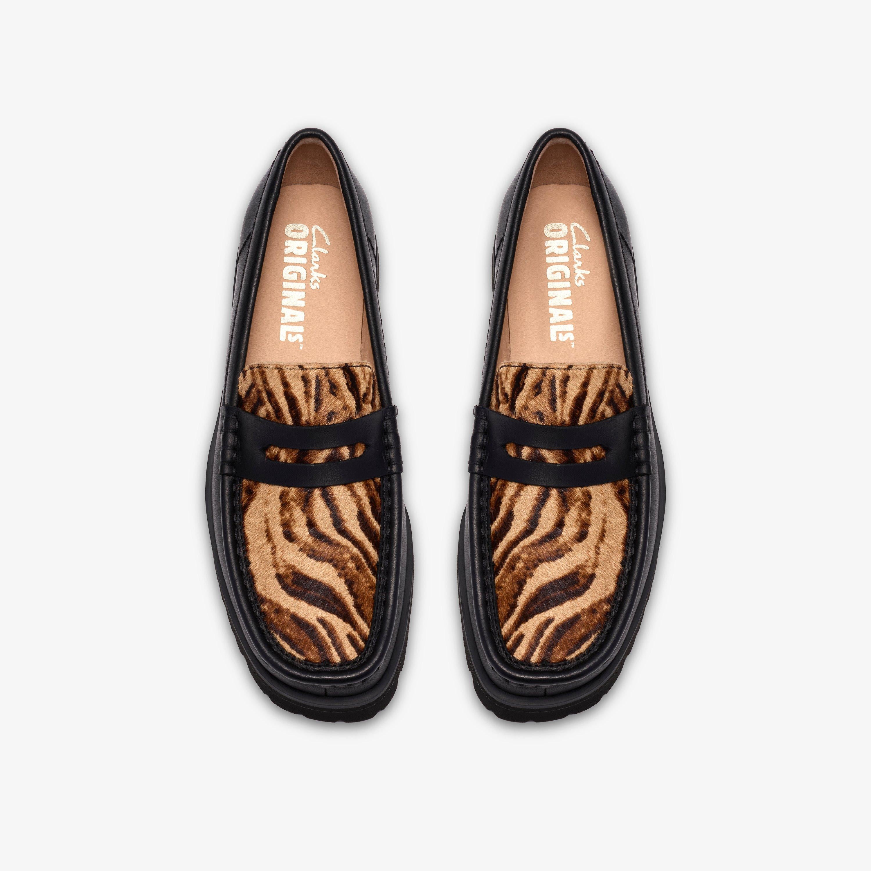 Yukoner Penny Cuir combiné noir