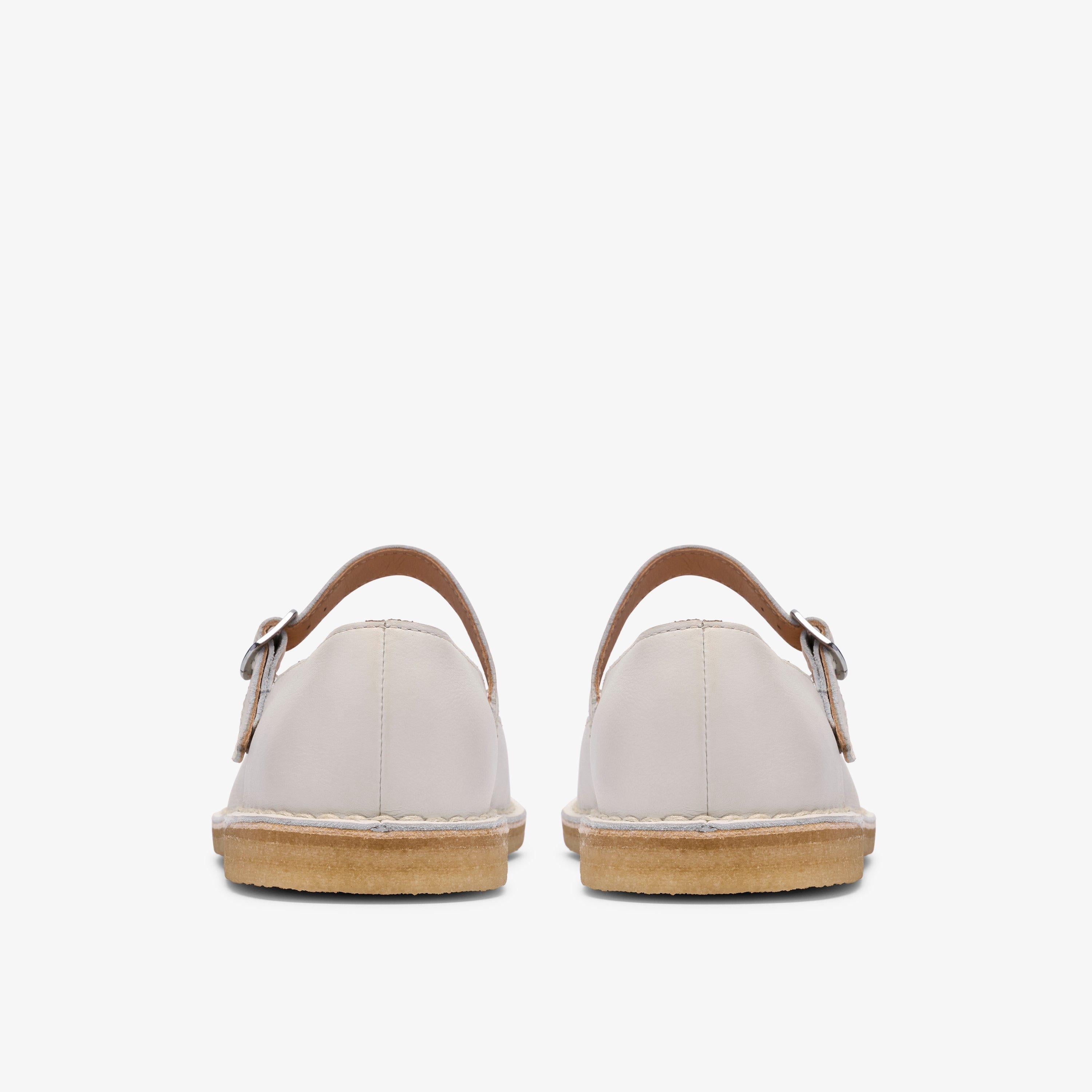 Desert Jane Cuir blanc