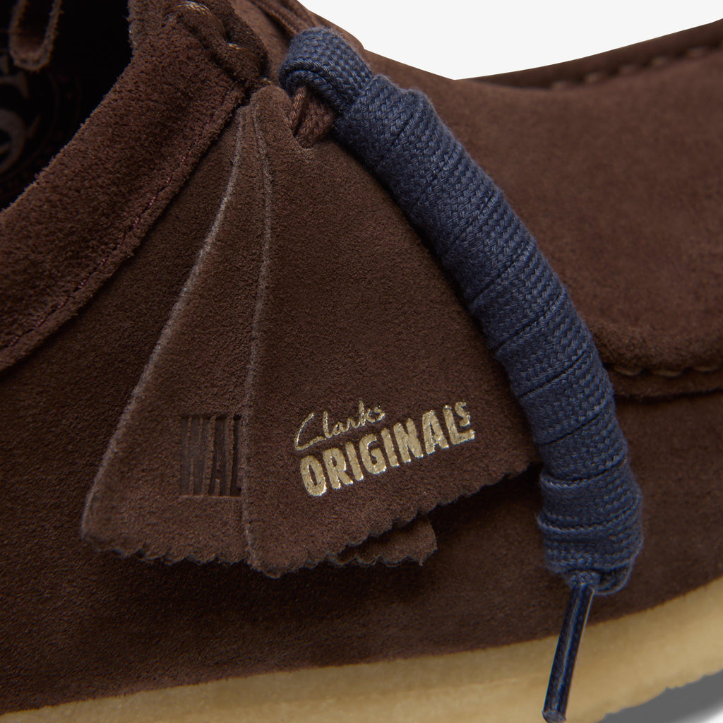 Wallabee Daim marron foncé