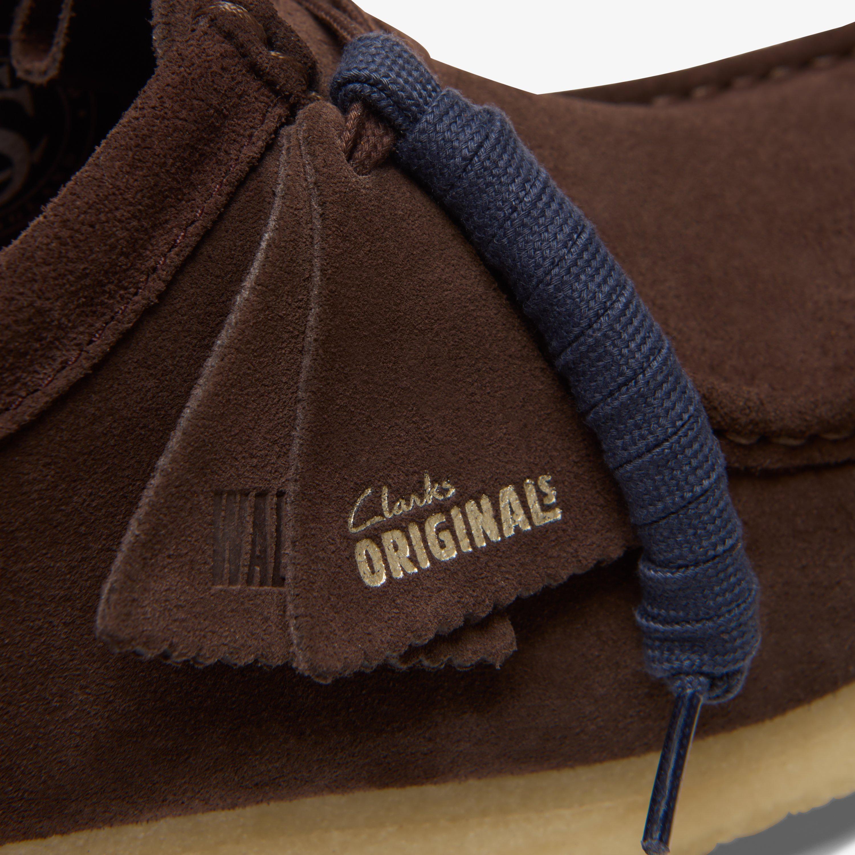 Wallabee Daim marron foncé