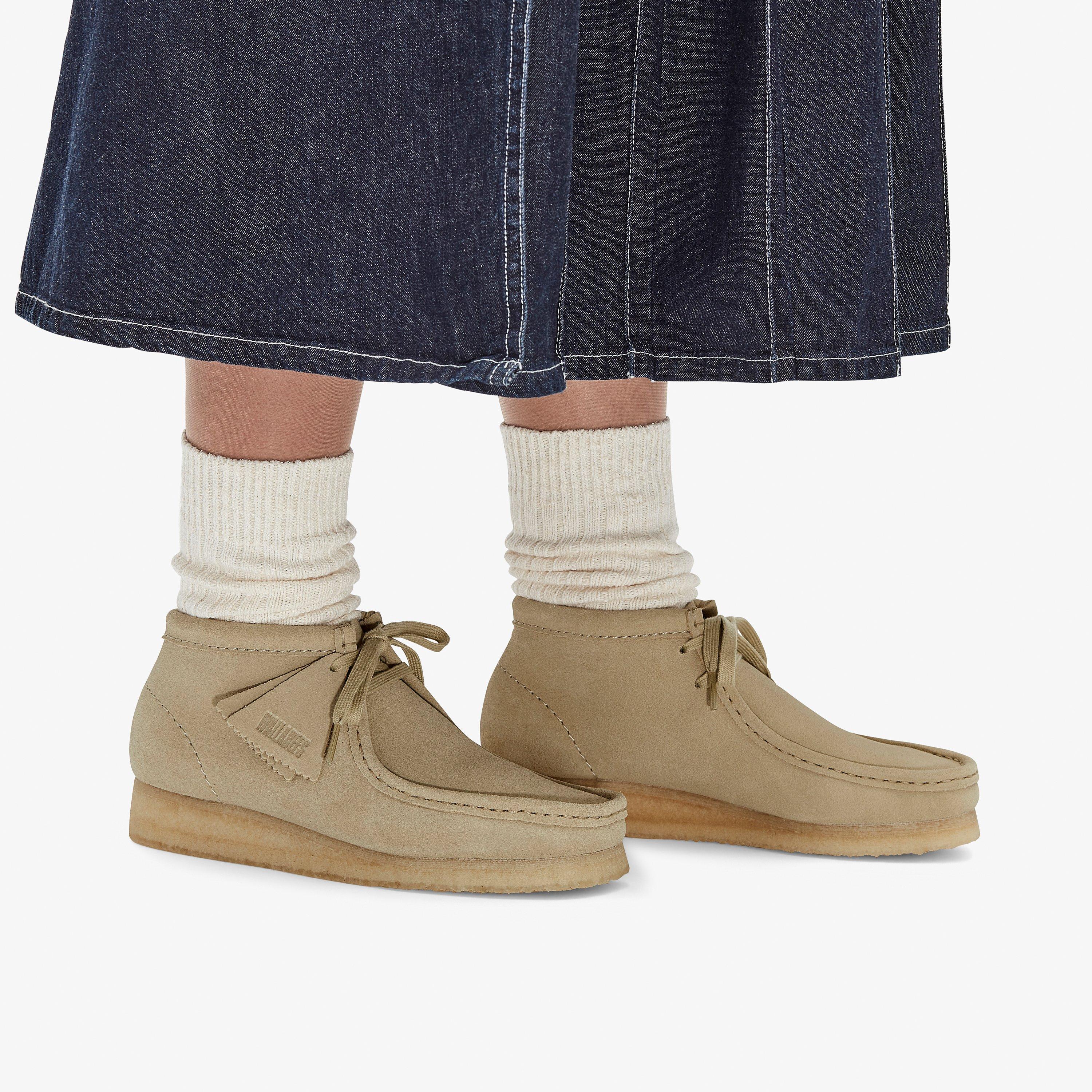 Wallabee Boot Daim marron érable