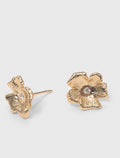 Puces d'oreilles fleurs