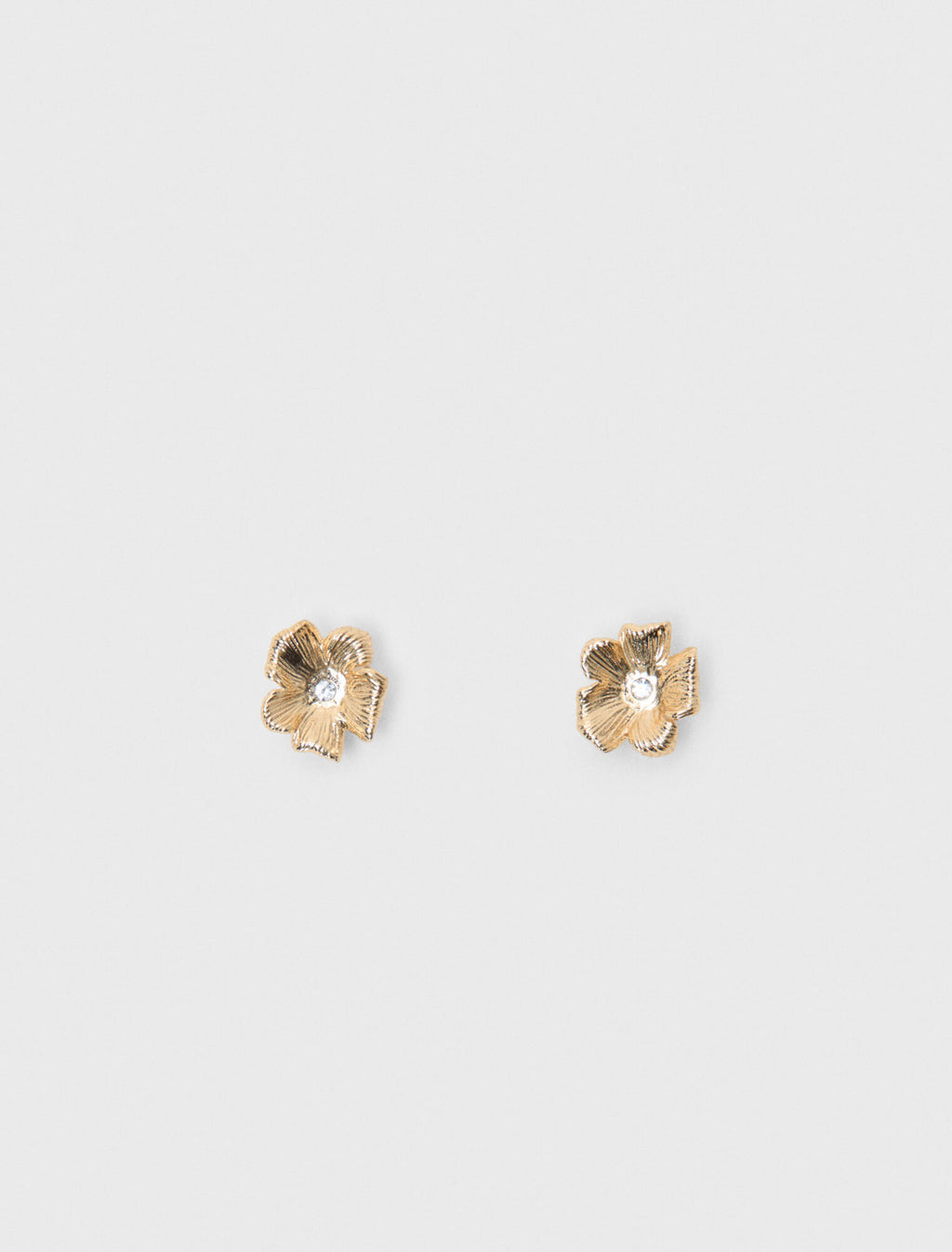 Puces d'oreilles fleurs
