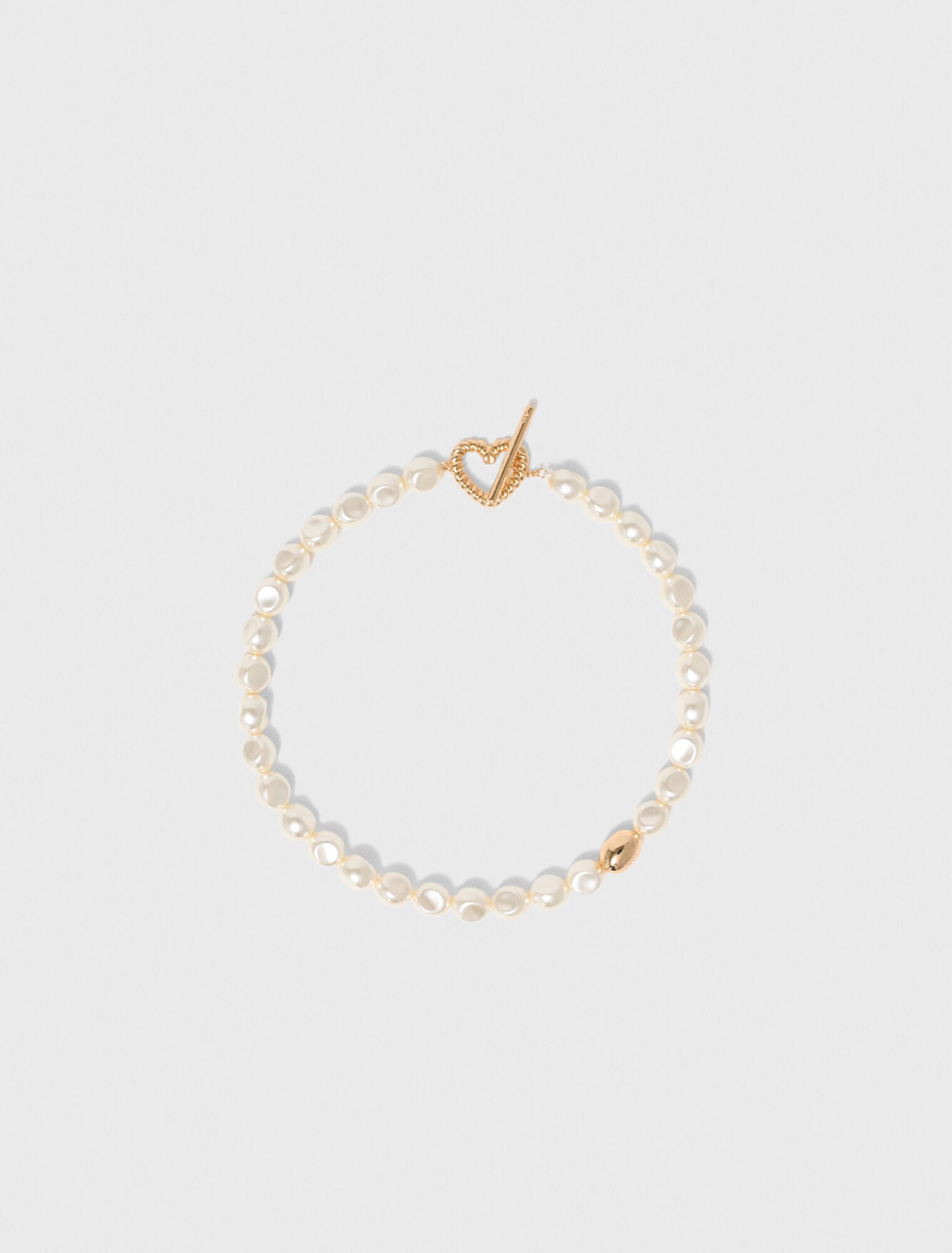 Collier choker en perles