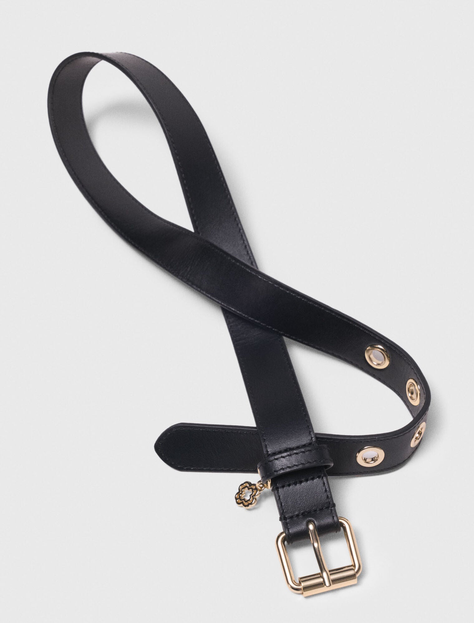 Ceinture en cuir à boucle Miss M