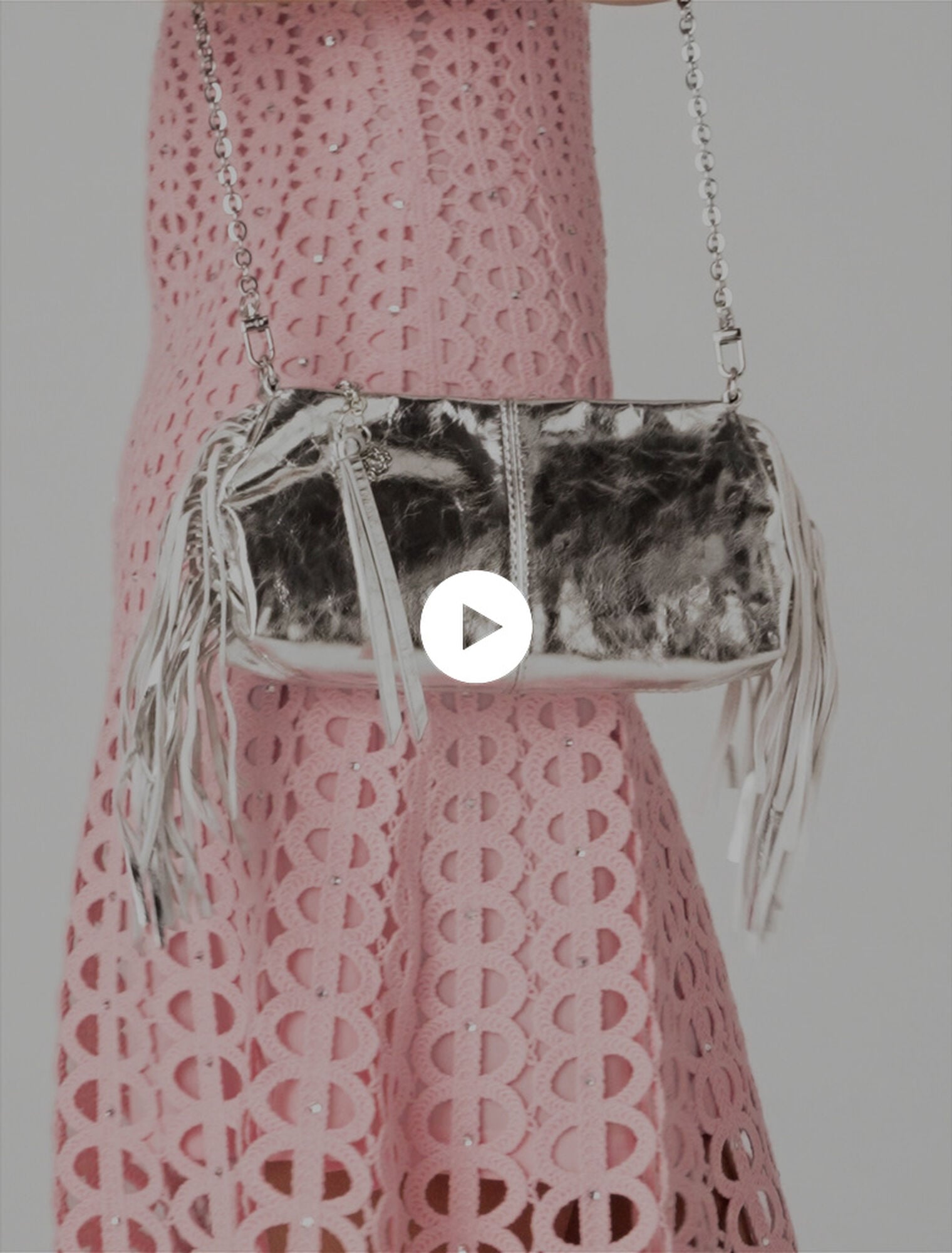 Pochette Miss M pouch en cuir