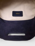 Sac Miss M mini en suède surpiquée
