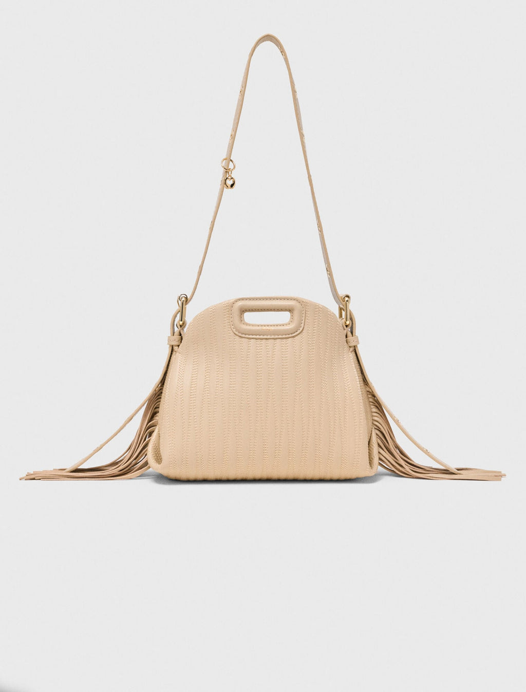 Sac Miss M mini en cuir surpiqué