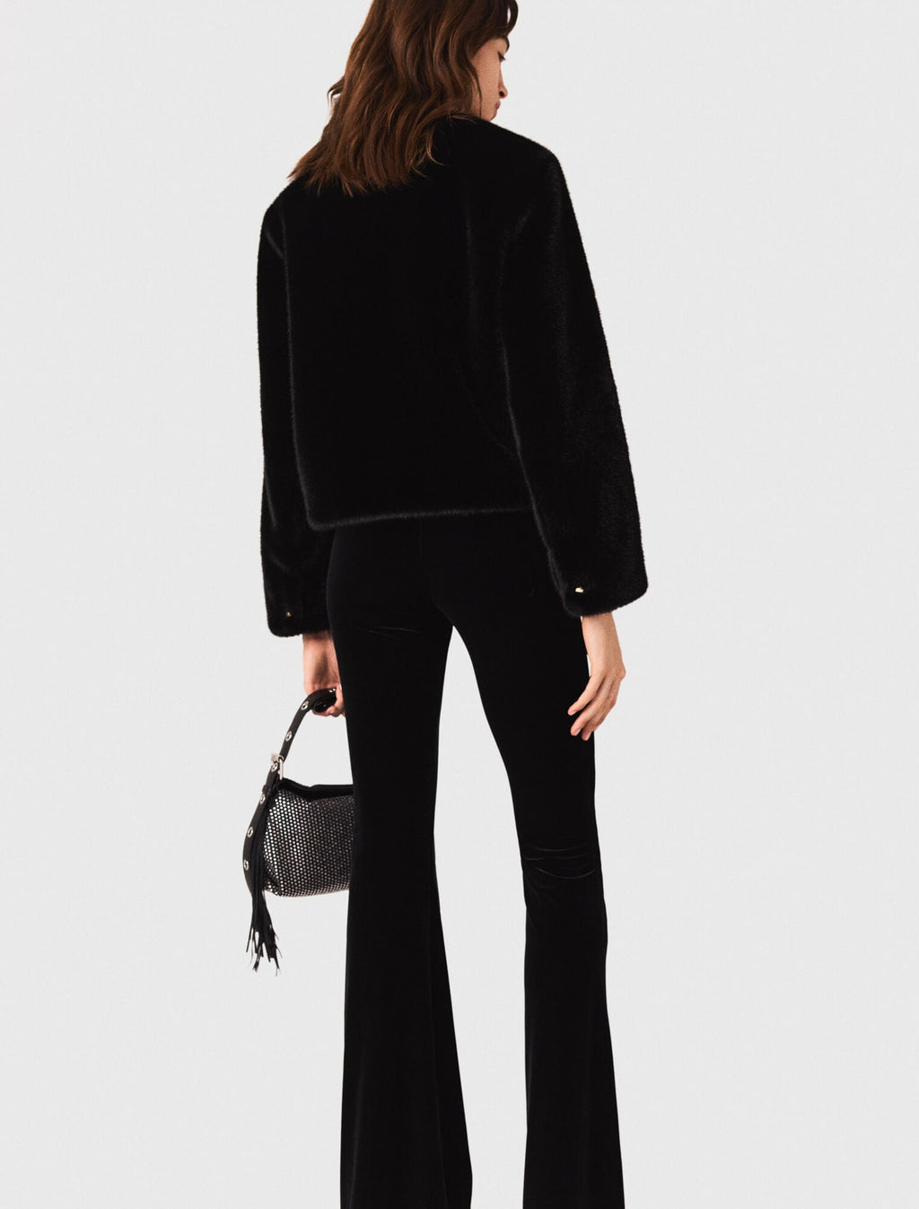 Pantalon en velours stretch