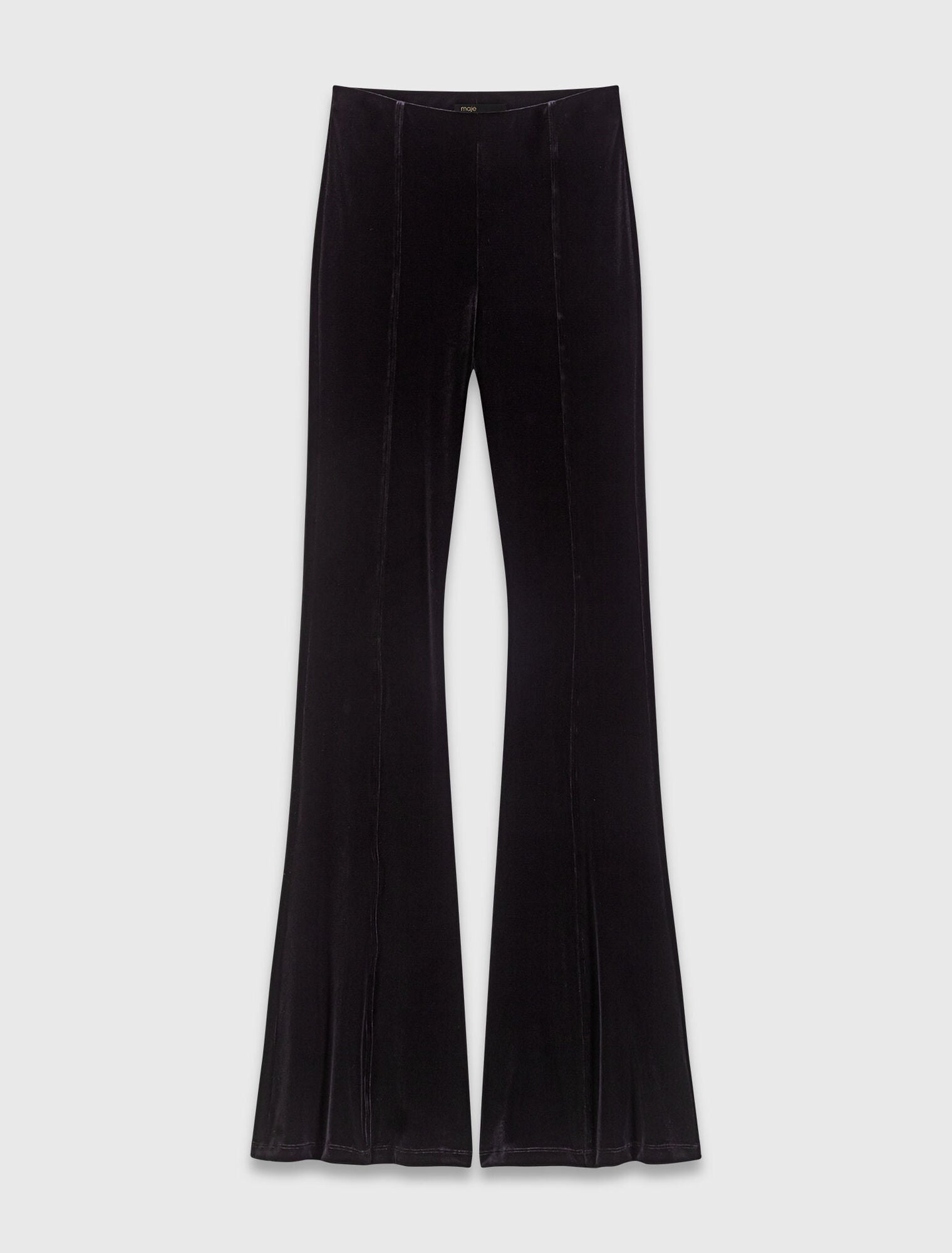 Pantalon en velours stretch