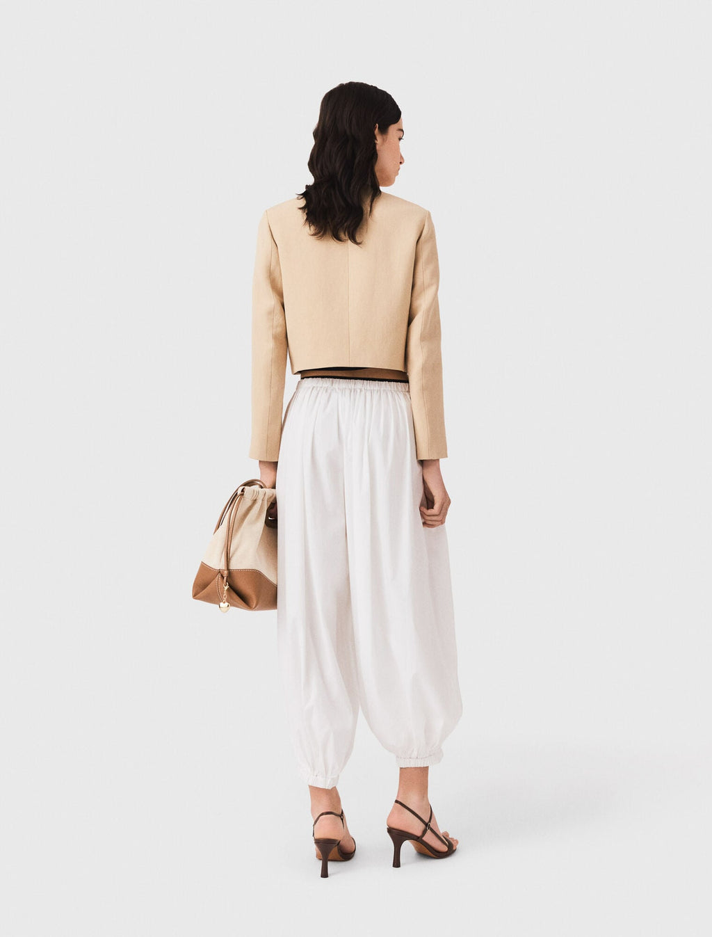 Pantalon sarouel en coton