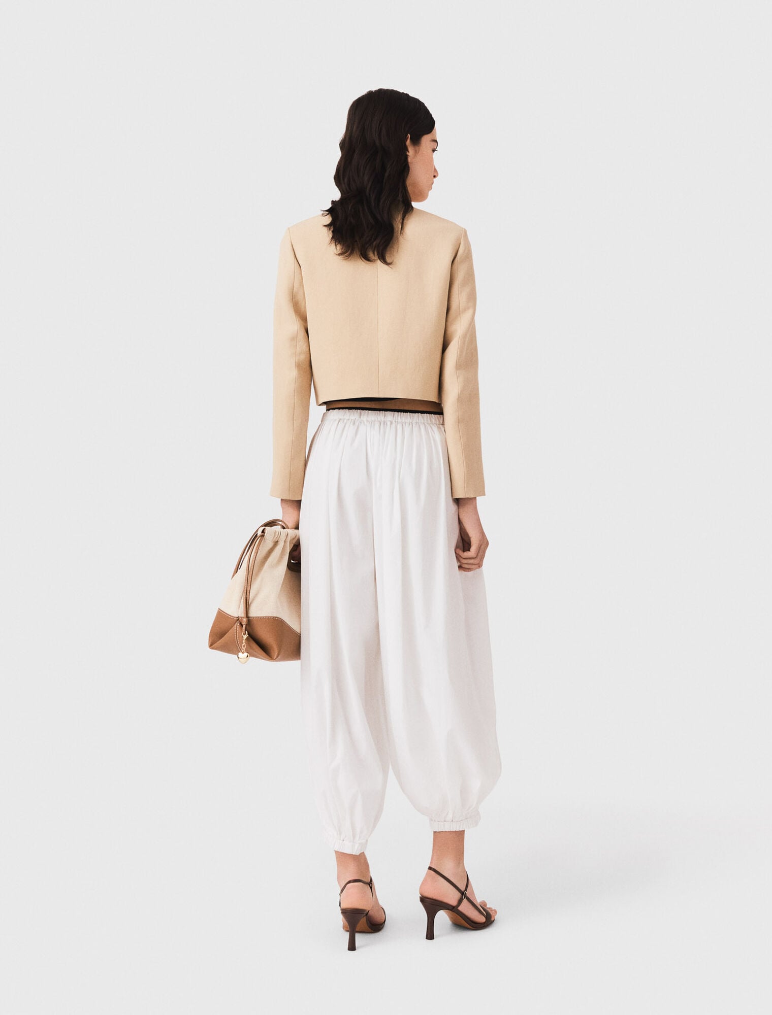 Pantalon sarouel en coton
