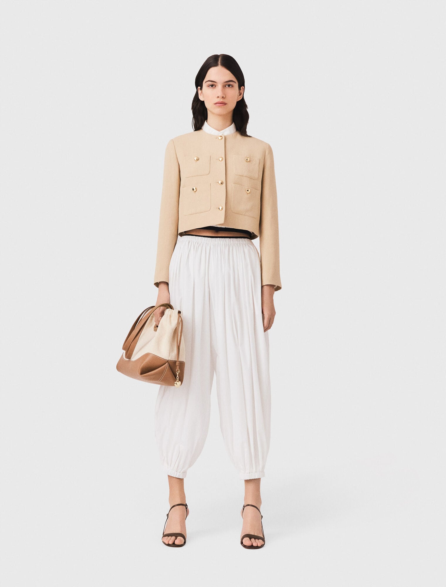Pantalon sarouel en coton