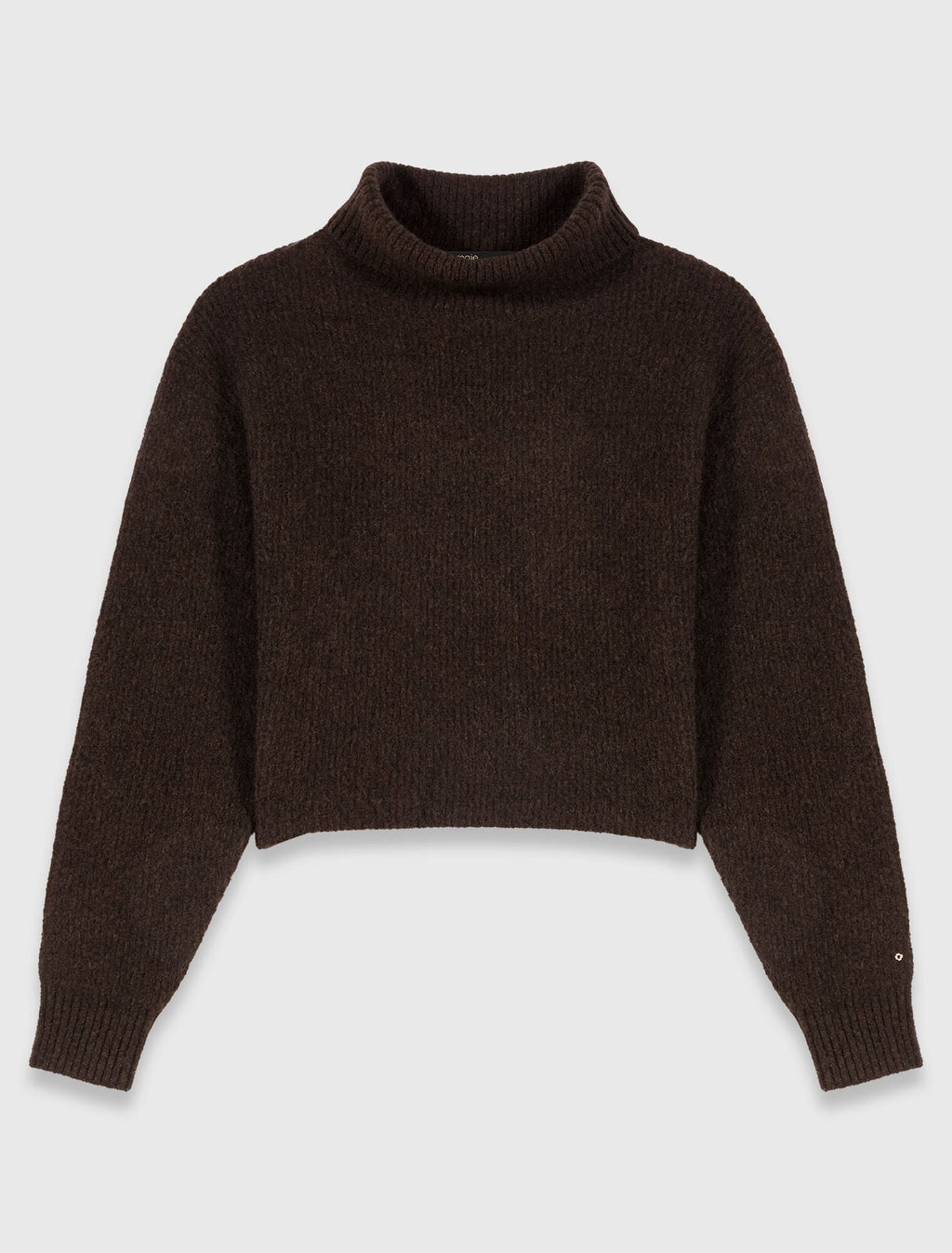 Pull à col roulé en mélange de yak