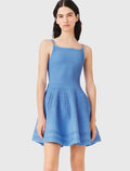 Robe courte en maille