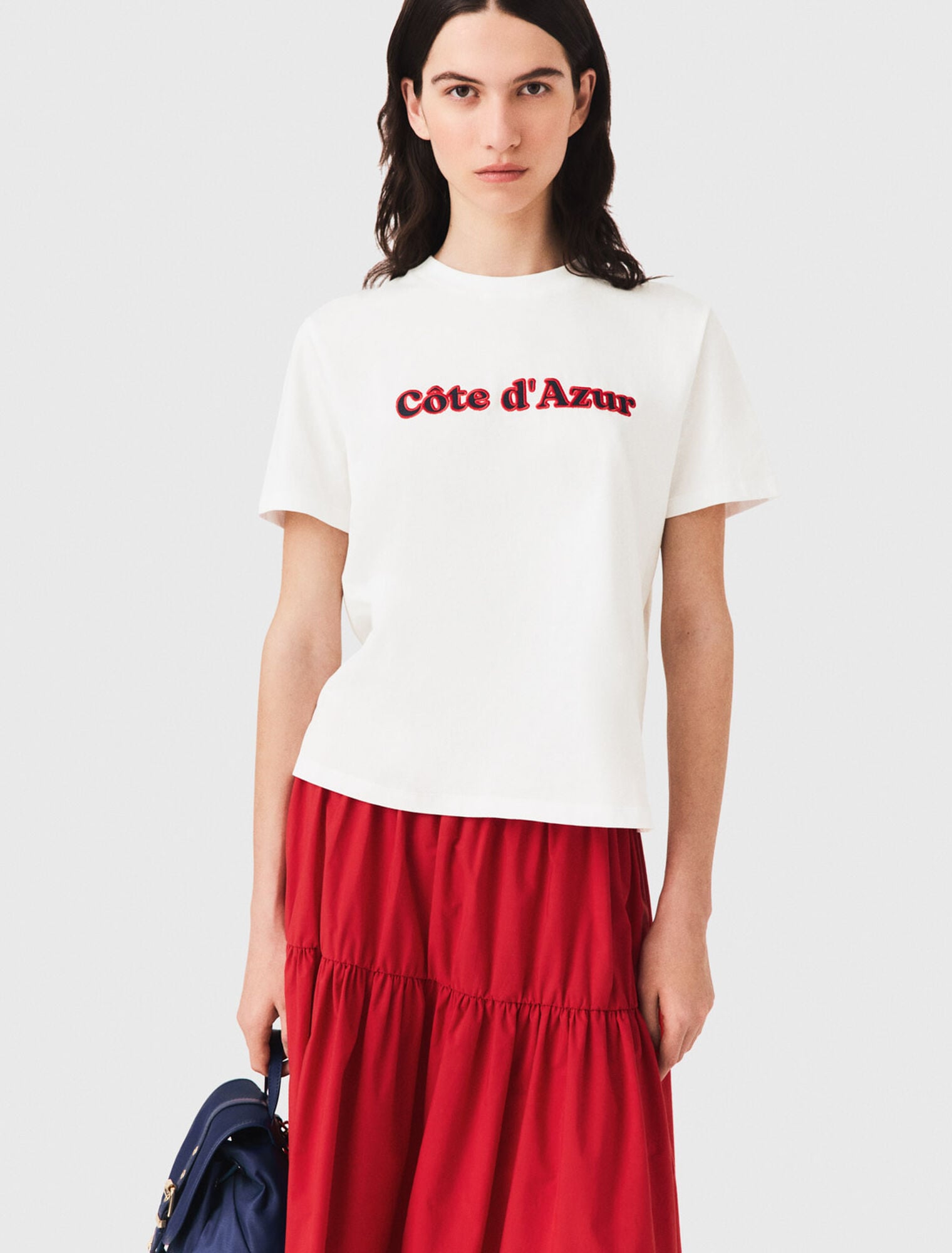 T-shirt avec broderie